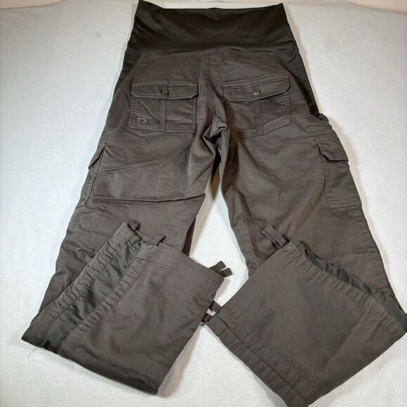 ScotteVest Margaux Cargaux Cargo Pants Women’s Small Travel Olive Green Pockets - Picture 2 of 12